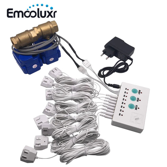 Water Pipe Leak Detector Alarm Smart Security System