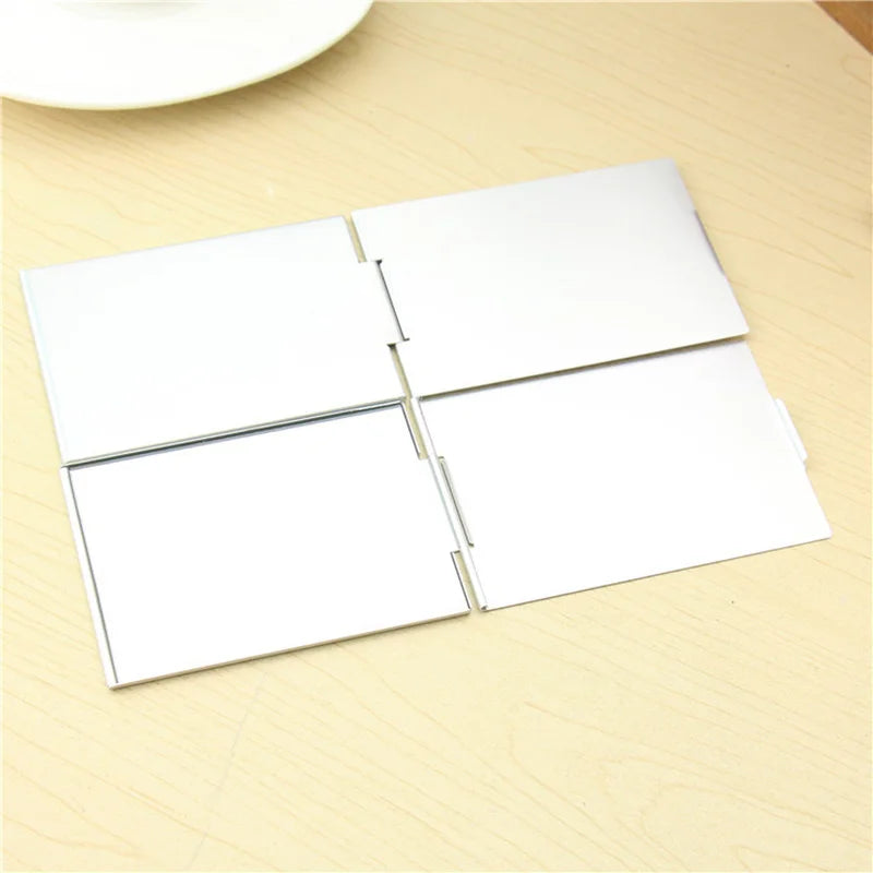 1pcs Foldable Ultra-Thin Makeup Mirror Desktop Make Up