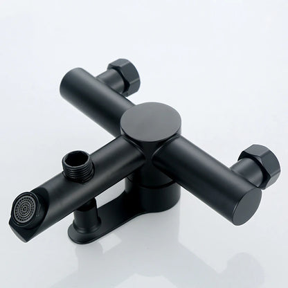 Bathroom Shower Faucet 304 Stainless Steel Triple Bathtub