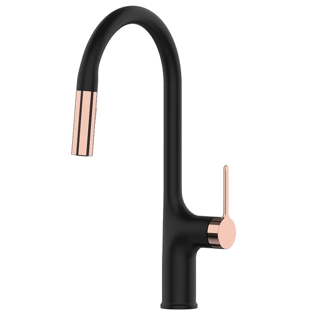 Deck Mounted Faucet Pull Out Mixer Tap Bagnolux