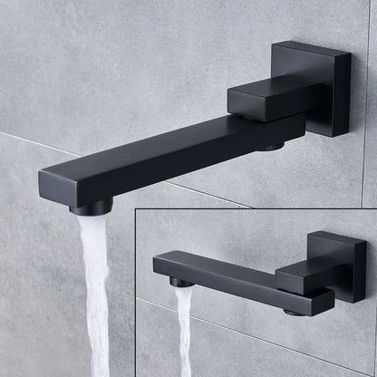 Black Shower Wall Mounted Shower Faucet Mixer 8/10/12/16
