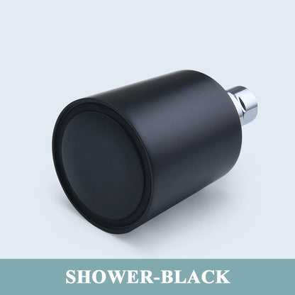 Brushed Gold Bathroom Shower Rainfall Shower Head Handle