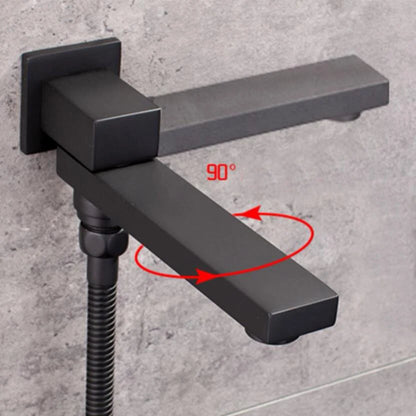 Brushed Gold Or Black Wall Mounted Faucet Diverter