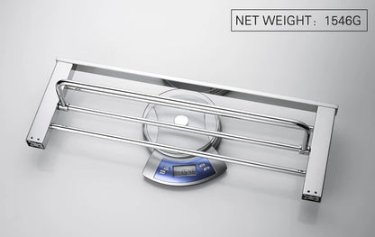 Stainless Steel Bathroom Wall Shelf Towel Bar Rack
