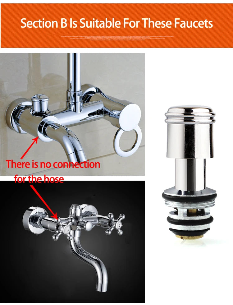Water Leakage Repair Part Shower Faucet Lower Outlet
