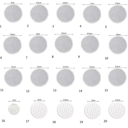 304 Stainless Steel Floor Drains Net Cover Sink