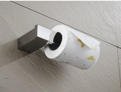 Stainless Steel Bathroom Wall Shelf Towel Bar Rack