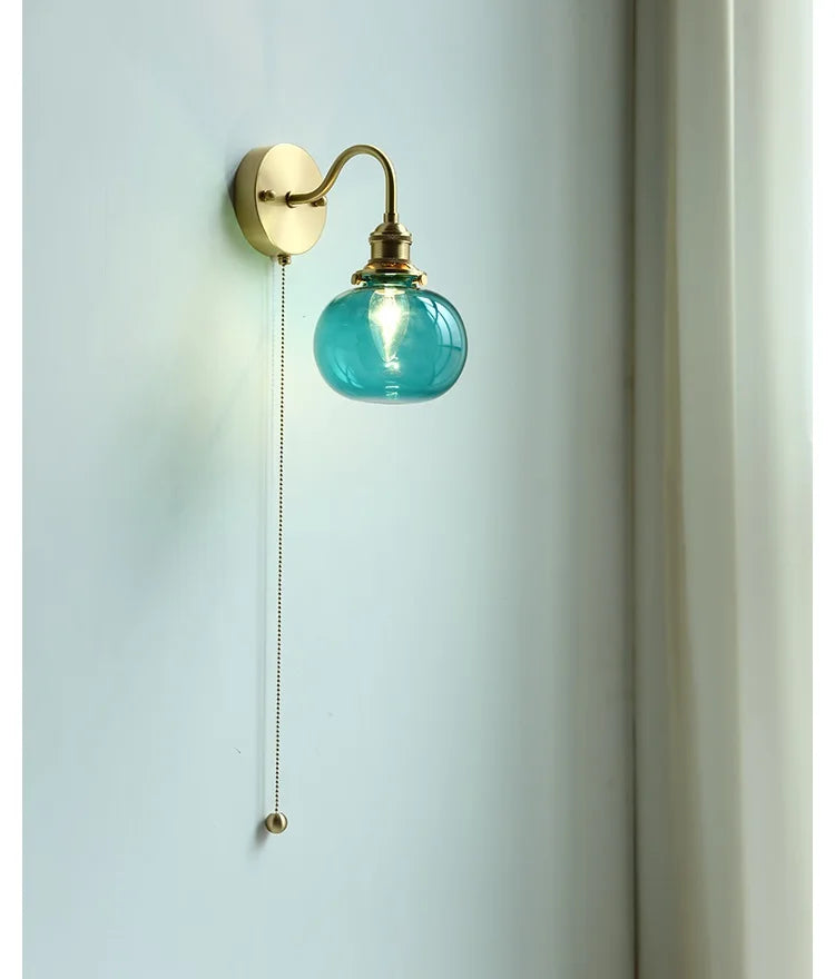 Iwhd Nordic Led Bathroom Mirror Light Fixture Pull