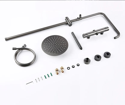 Thermostatic Shower Faucet Rain Head - 16 Inches