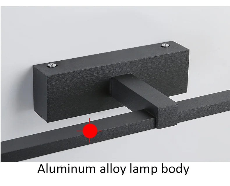 Modern Led Wall Lamp 120 100 80cm Mirror
