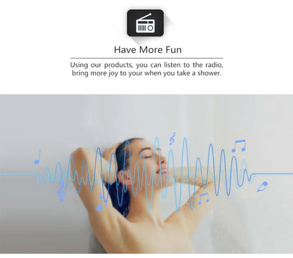Ce Fm Radio Shower Controller Kit Shower Room