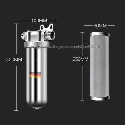 8000 Stainless Steel Under Sink Water Filter System
