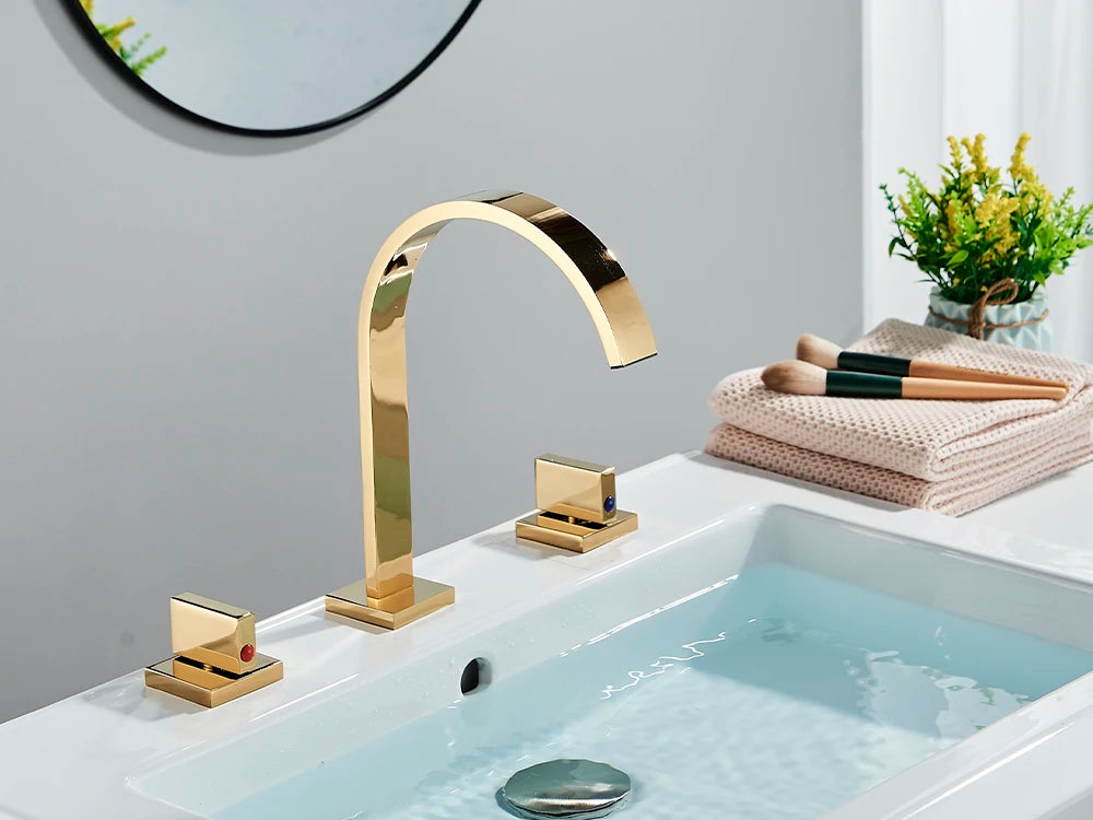 Black Bathroom Basin Faucet Cold Water Mixer Faucets