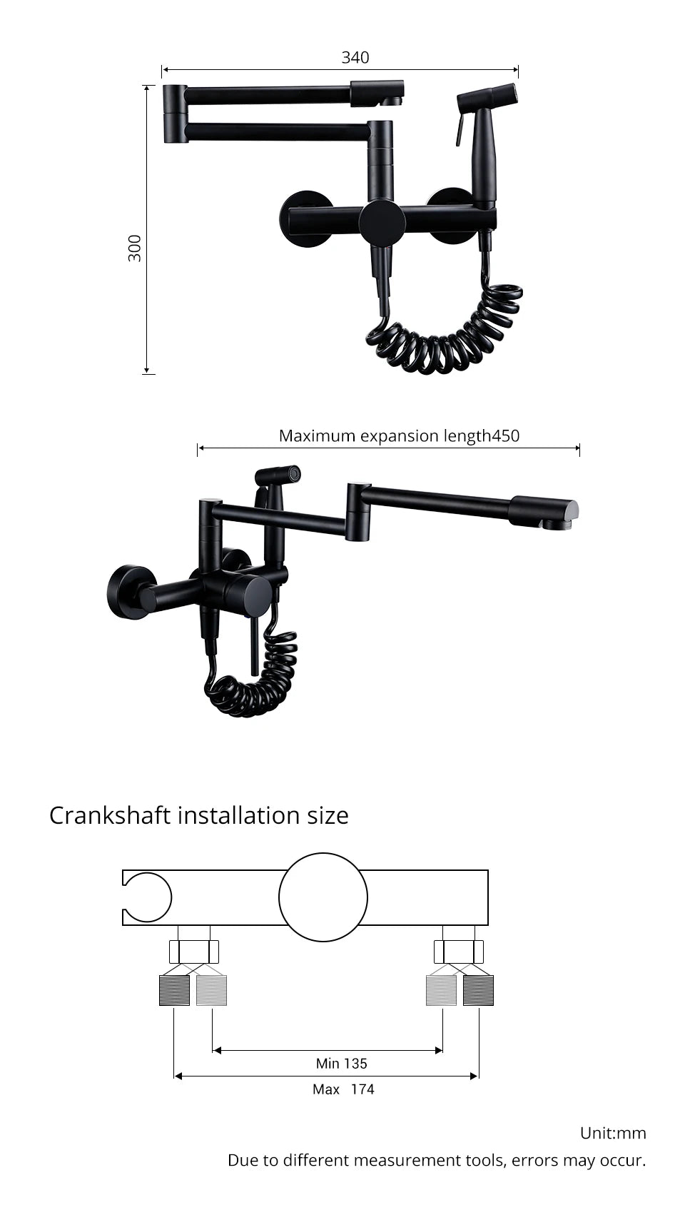 High Quality Solid Brass Deck Mounted Spray Gun