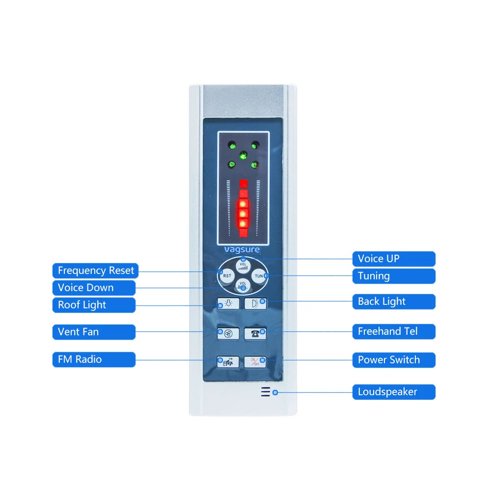 Ce Fm Radio Shower Controller Kit Shower Room