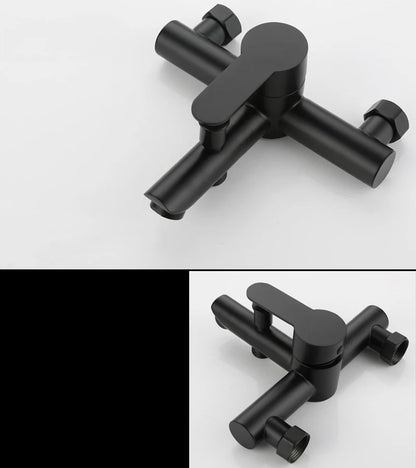 Bathroom Shower Faucet 304 Stainless Steel Triple Bathtub
