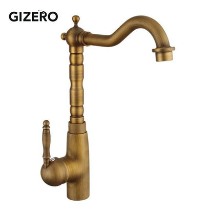 Antique Retro Faucet Basin Mixer Bathroom Cold Water