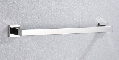 Bathroom Hardware Chrome Robe Hook Towel Rail Bar