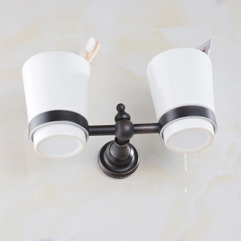 Oil Rubbed Bronze Bathroom Towel Shelf Towel Holder