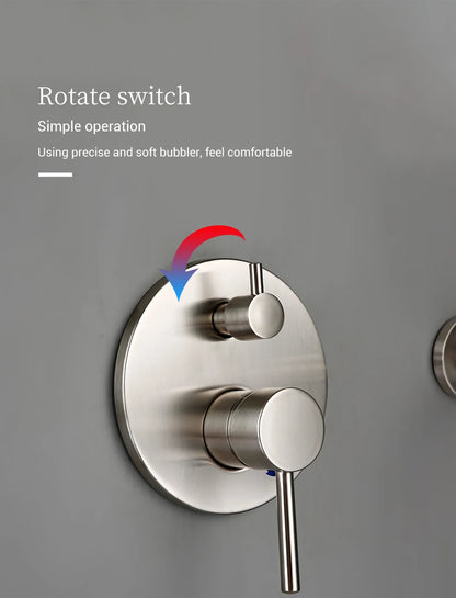 Bagnolux Shower Brass Drawing Concealed Wall Hanging Top