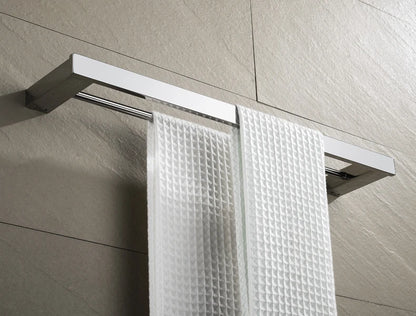 Stainless Steel Bathroom Wall Shelf Towel Bar Rack