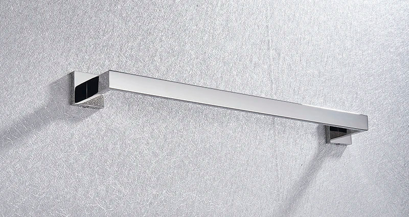 Bathroom Hardware Chrome Robe Hook Towel Rail Bar