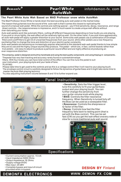 Demonfx Guitar Effect Pedal K-C At-Ds Freedman Be-Odx