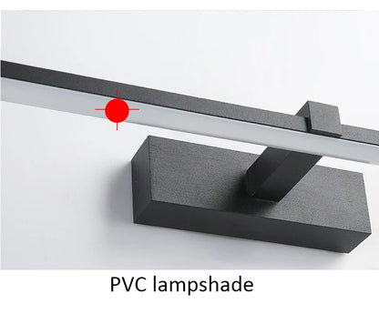 Modern Led Wall Lamp 120 100 80cm Mirror