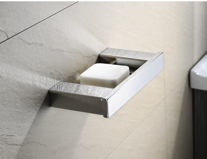 Stainless Steel Bathroom Wall Shelf Towel Bar Rack