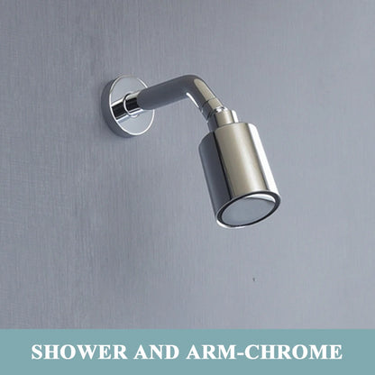 Brushed Gold Bathroom Shower Rainfall Shower Head Handle