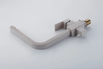 Contemporary Brass Matte Black Square 3-Way Purified Sink