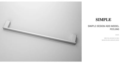 Stainless Steel Bathroom Wall Shelf Towel Bar Rack