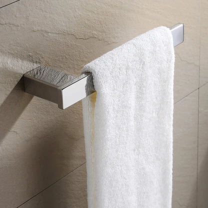 Stainless Steel Bathroom Wall Shelf Towel Bar Rack