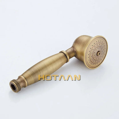 Wall Mounted Mixer Valve Rainfall Antique Brass Shower