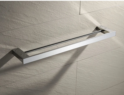 Stainless Steel Bathroom Wall Shelf Towel Bar Rack