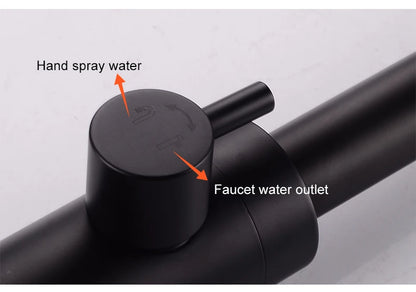Ellen Bathtub Faucets Holes Black Cold Bath Shower