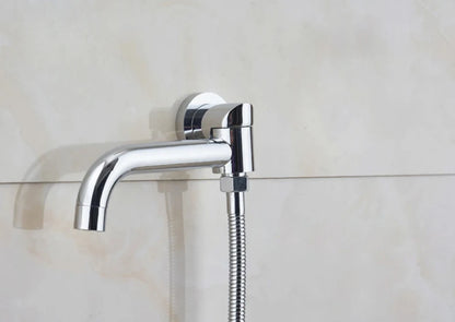 Becola Wall Mounted Faucet Spout Square Round Brass