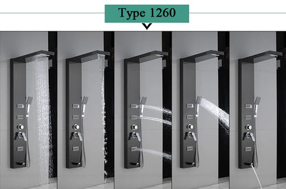 Luxury Led Shower Panel Spa Massage Jet Shower