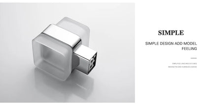 Stainless Steel Bathroom Wall Shelf Towel Bar Rack