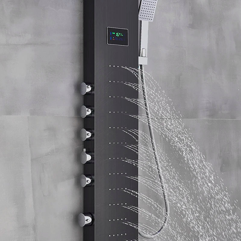 Myqualife Top Design Led Shower Panel Function Bathroom