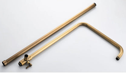 Poiqihy Antique Shower Wall Bathroom Bath Shower Faucet
