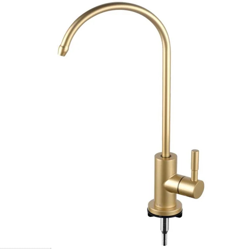 Kktnsg Water Purifier Faucet Brushed Gold Faucet Osmosis