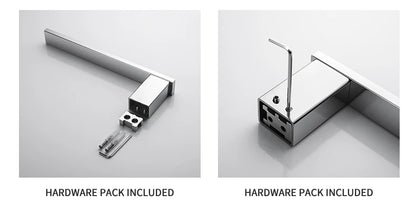 Stainless Steel Bathroom Wall Shelf Towel Bar Rack