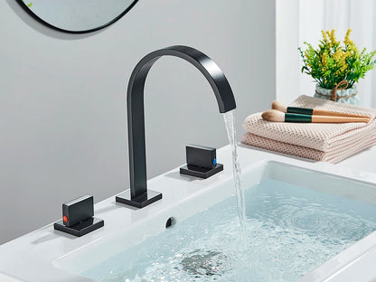 Black Bathroom Basin Faucet Cold Water Mixer Faucets