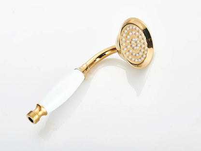 Gold Shower Faucet Bath Shower Mixer Tap Rainfall