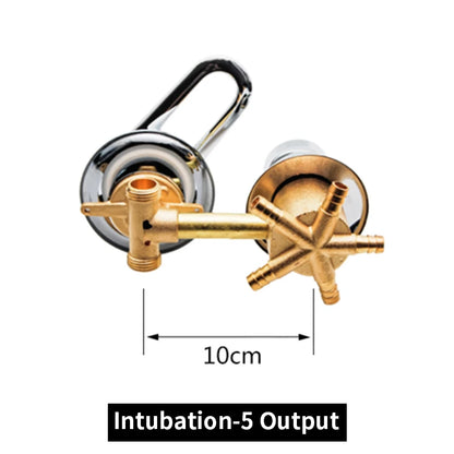 Vagsure 2/3/4/5 Ways Water Outlet Cold Intubation 10/12