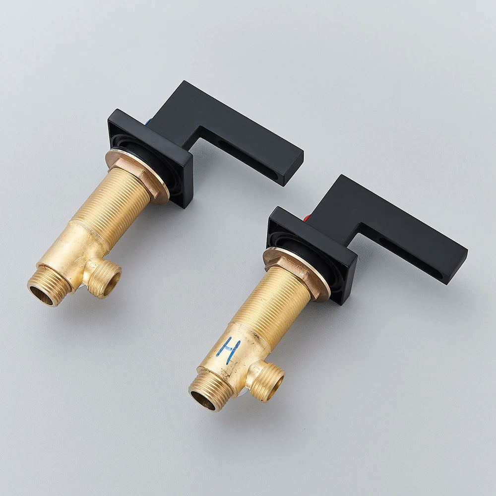 Black Bathroom Basin Faucet Cold Water Mixer Faucets