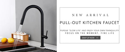 Bathroom Faucet Shower Mixer Tap Spout Black Solid