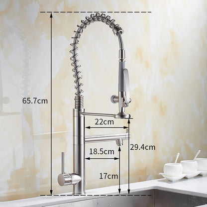 Faucet Chrome Brass Tall Faucet Mixer Sink Faucet