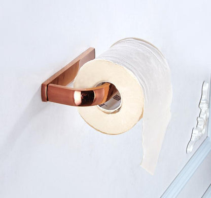 Biggers Luxury Rose Gold Copper Bathroom Paper Holder
